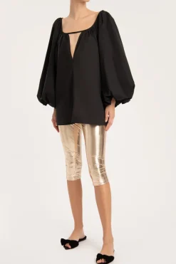 Effortless Chic Puff-Sleeved Blouse