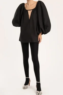 Effortless Chic Puff-Sleeved Blouse