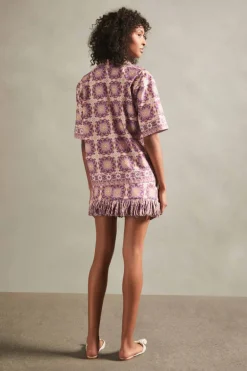 Exotic Coral Short-Sleeved Shirt