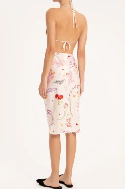 Fantasy Frilled Midi Skirt