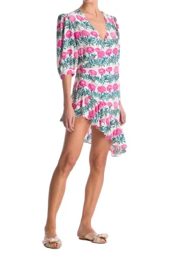 Flore Asymmetric Short Dress