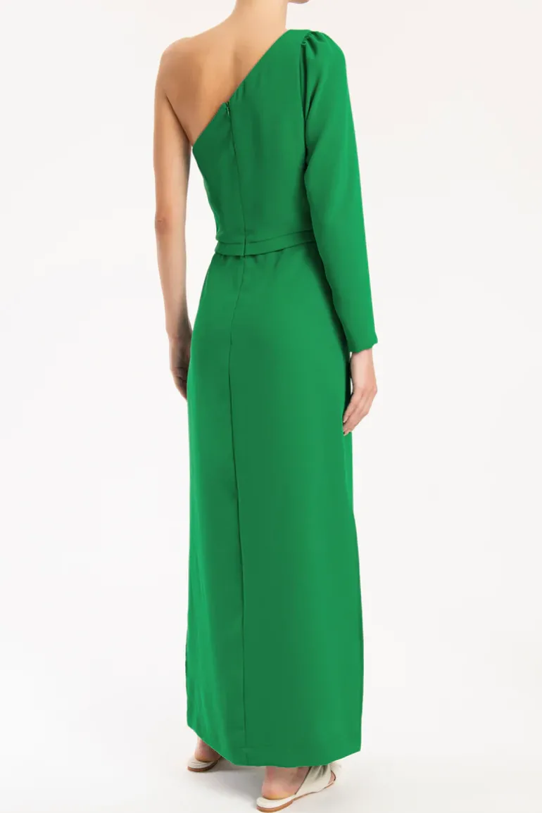 Hands One-Shoulder Long Dress