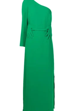 Hands One-Shoulder Long Dress