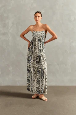 Hera Straps Long Dress