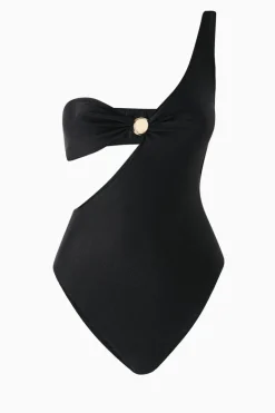 Holiday One-Shoulder Swimsuit