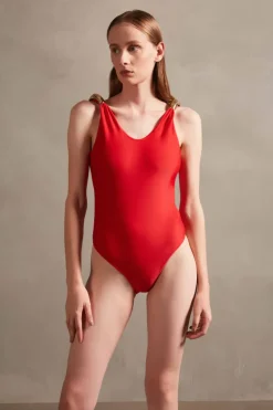 Holiday Swimsuit With Straps