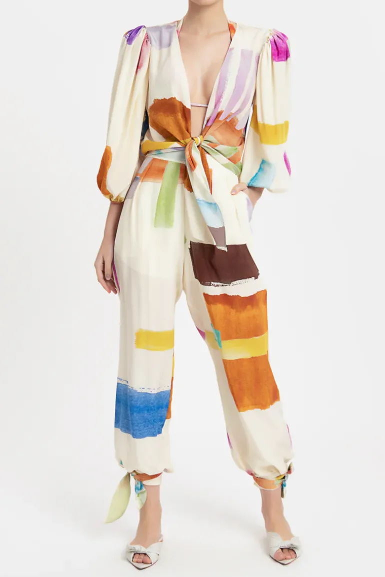 Illusion Carrot Pants