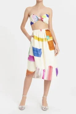 Illusion Strapless Top