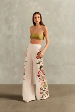Inamorata Wide-Leg Pants
