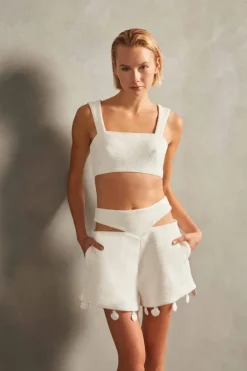 La Mer Cut-Outs Shorts