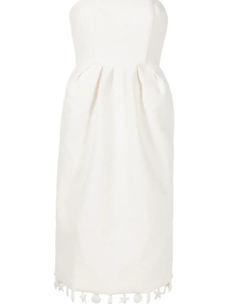 La Mer Strapless Midi Dress