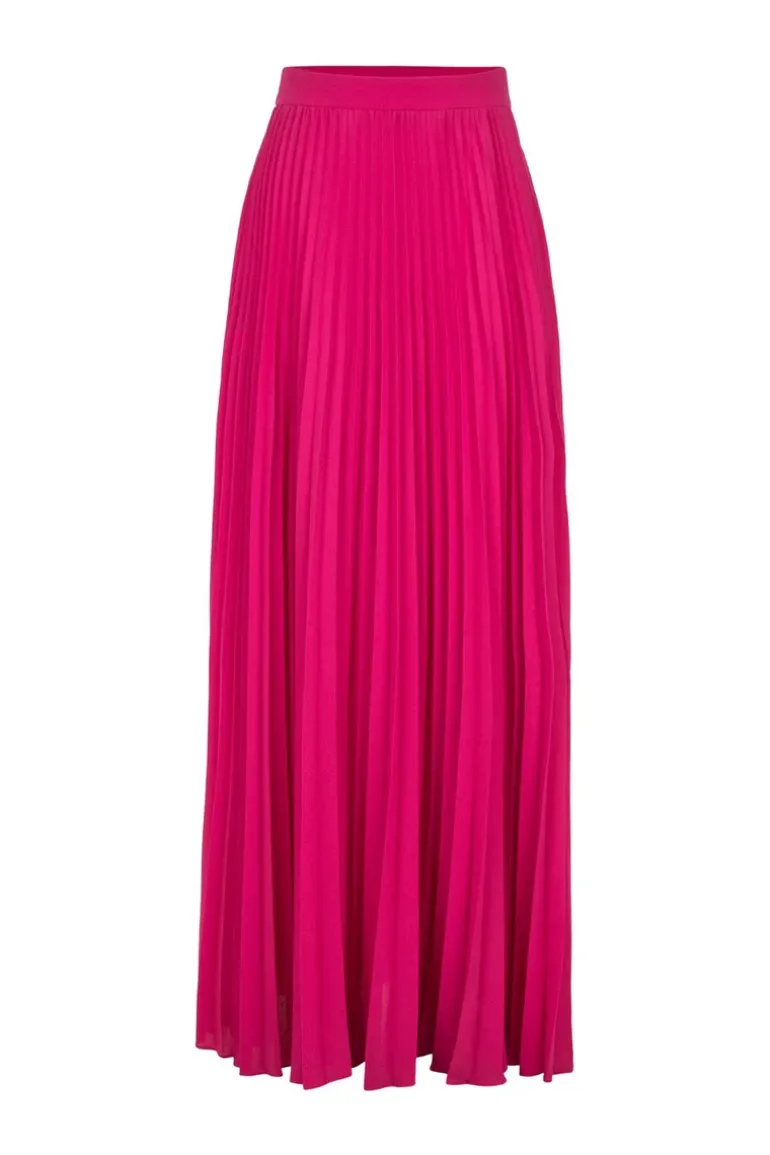 Le Fleur High Waist Pleated Long Skirt