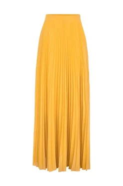 Le Fleur High Waist Pleated Long Skirt
