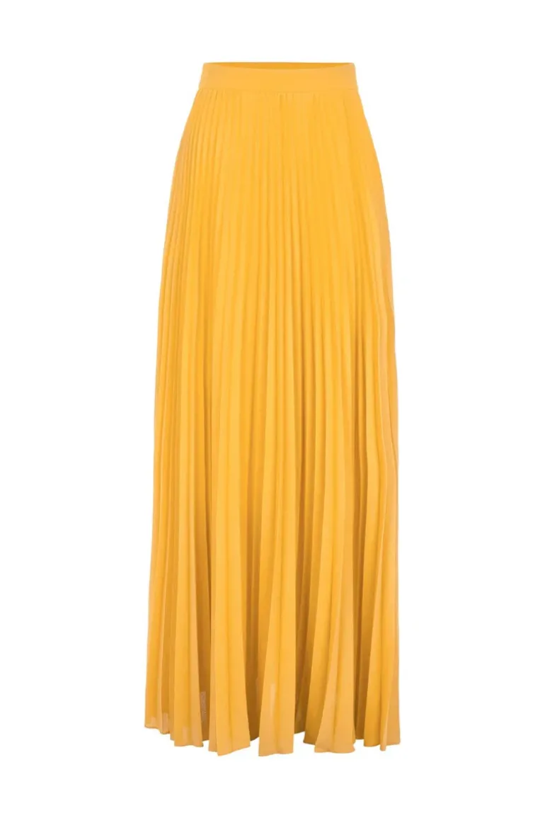 Le Fleur High Waist Pleated Long Skirt