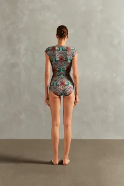 Le Sirenuse V-Neck Swimsuit