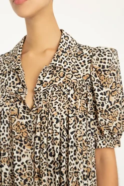 Leopard Chemise Dress