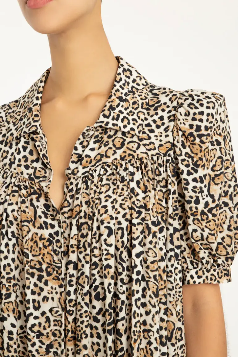 Leopard Chemise Dress