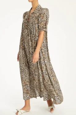 Leopard Chemise Dress