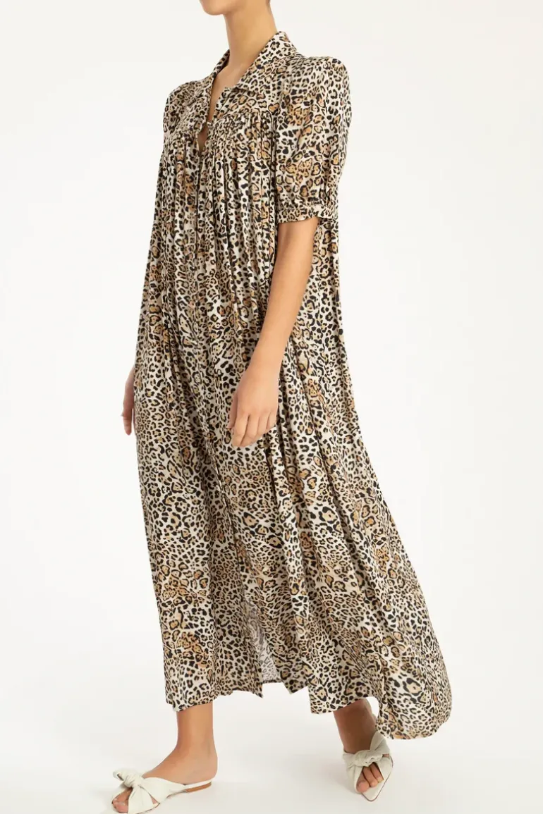 Leopard Chemise Dress