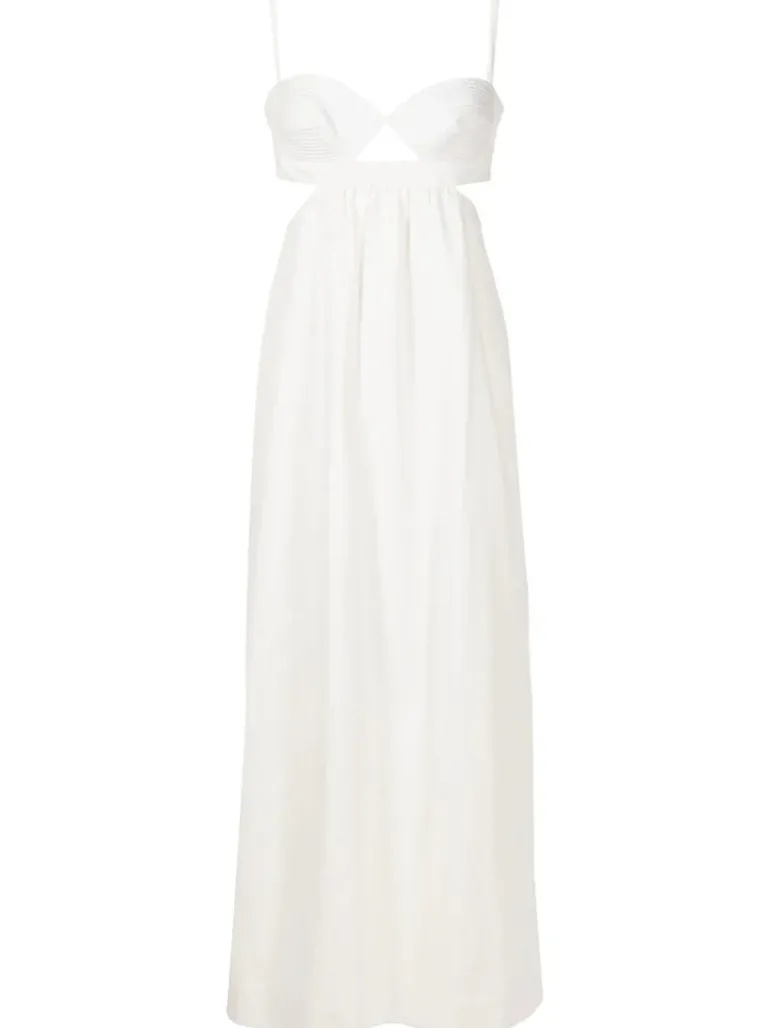 Matelasse Cotton Long Dress