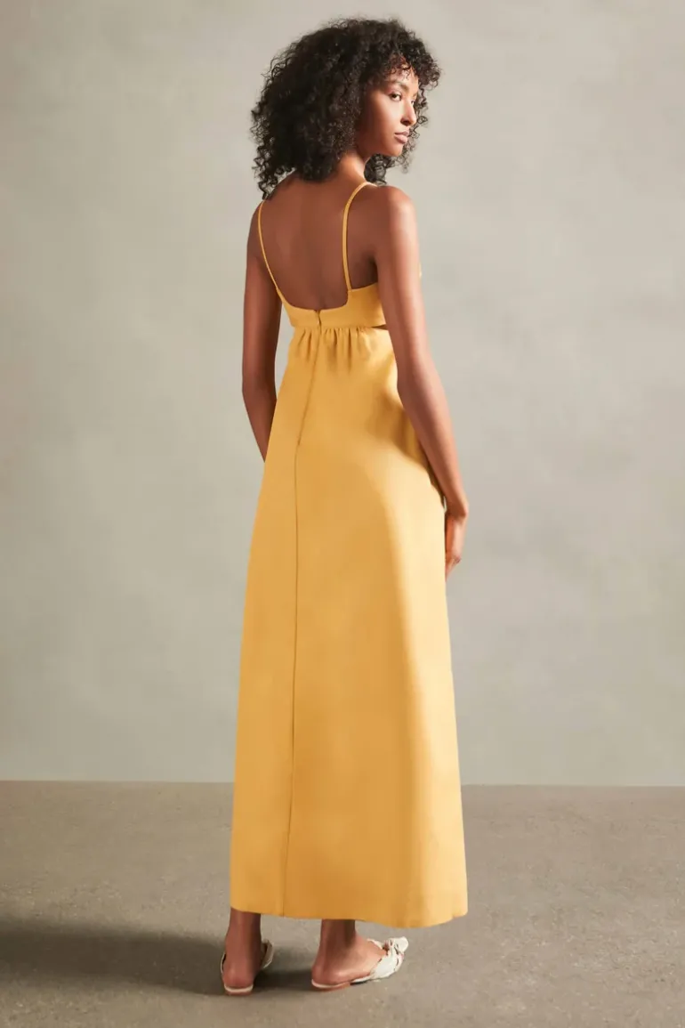 Matelasse Cotton Long Dress