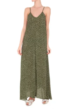 Mille Punti Long Dress with Straps