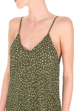 Mille Punti Long Dress with Straps