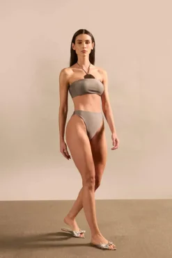 Mobile Apliqué High-Leg Bikini