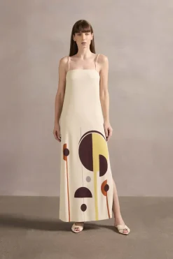 Mobile Long Dress