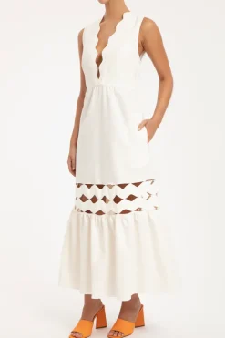 Moves Midi Dress With Straps