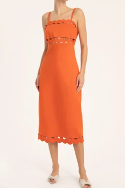 Moves Midi Dress With Straps