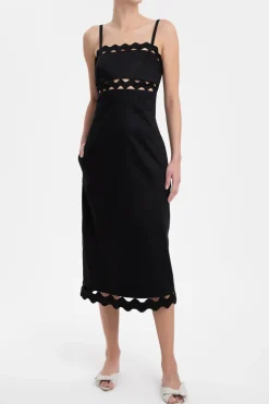 Moves Midi Dress With Straps