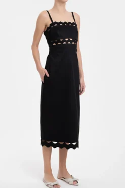 Moves Midi Dress With Straps