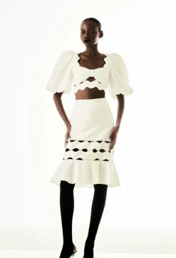 Moves Ruffled Short Skirt