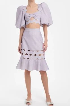 Moves Ruffled Short Skirt