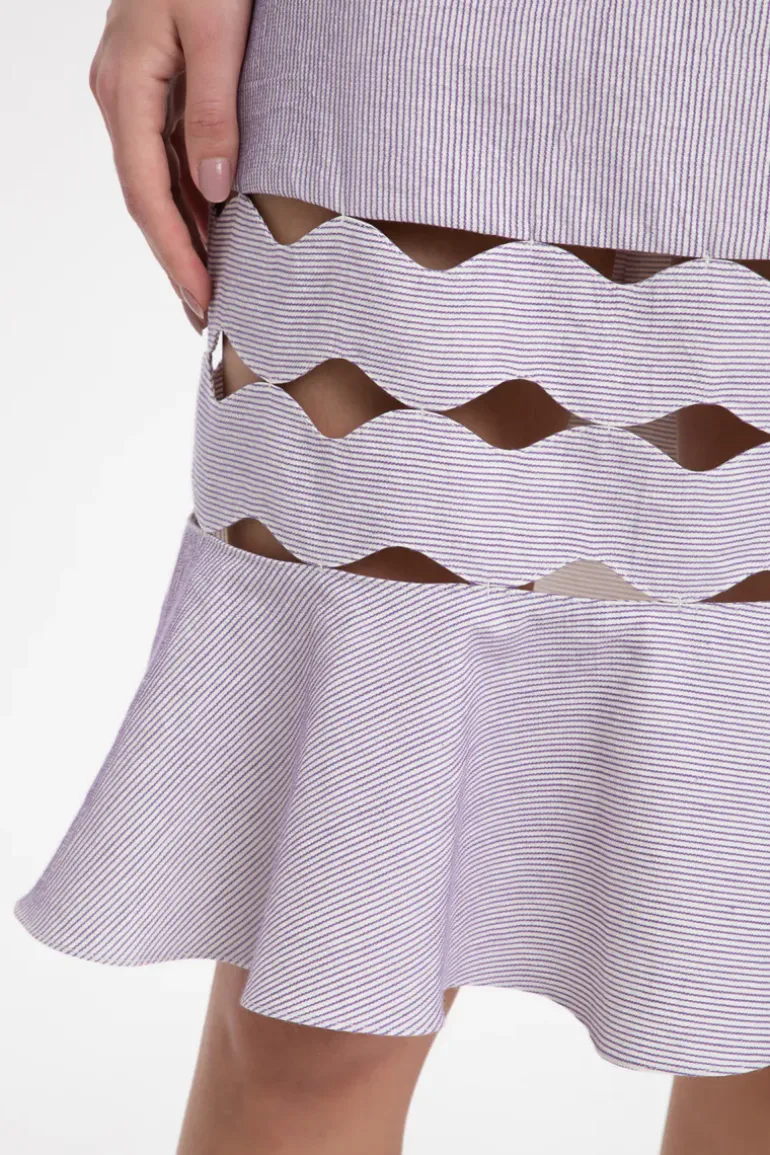 Moves Ruffled Short Skirt