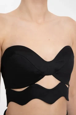 Moves Strapless Top