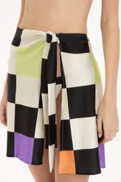 New Age Short Pareo Skirt