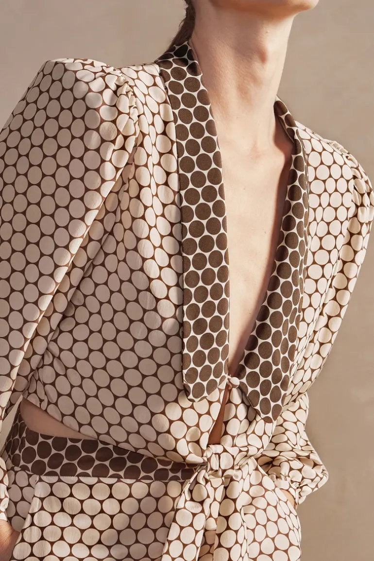 New Pois Cropped Shirt