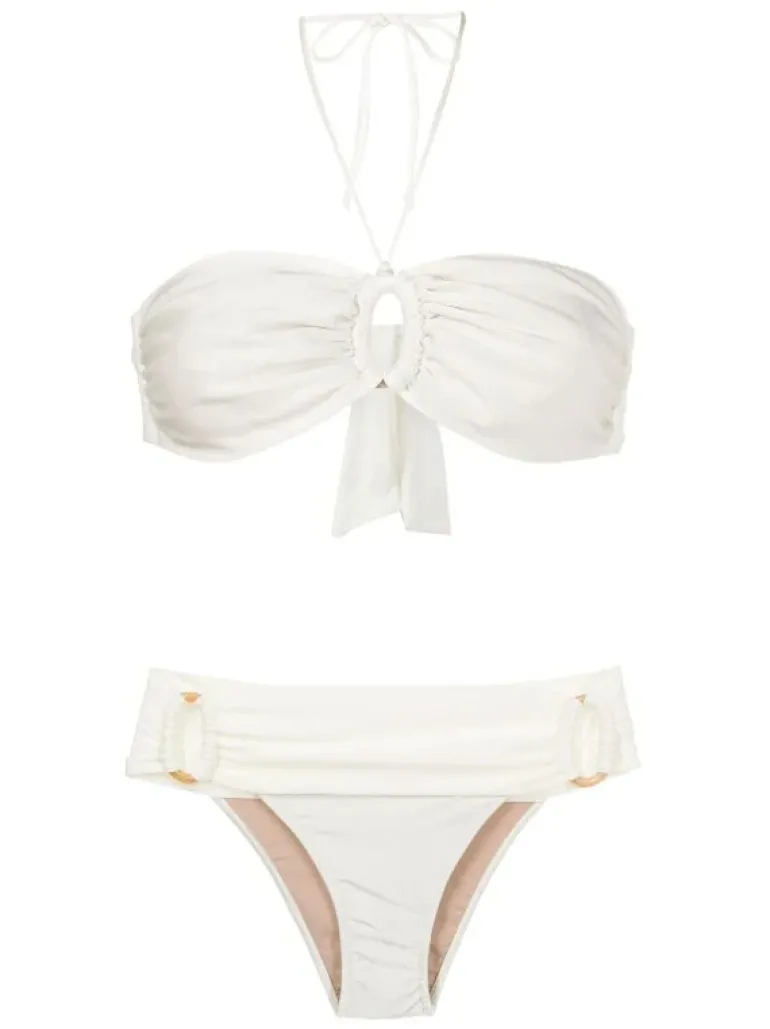 New Pois Solid Hoops Bikini