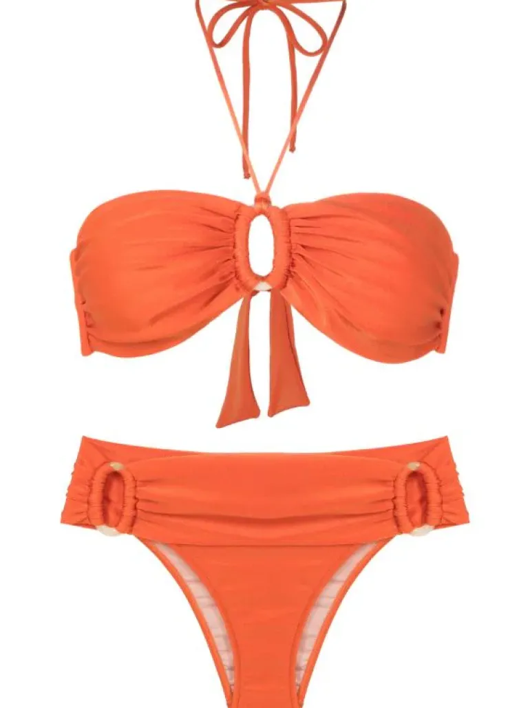 New Pois Solid Hoops Bikini