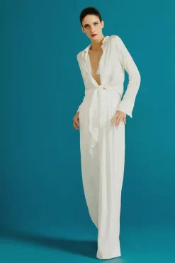 New Year High Rise Wide Leg Pants