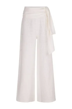 Porto Wide Leg Pants with Sash