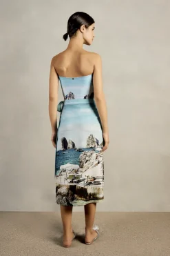 Postcard Pareo Skirt