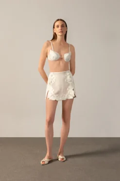 Réseau Appliqué Mini Skirt