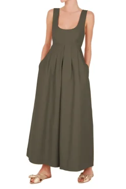 Safari Solid Jumpsuit