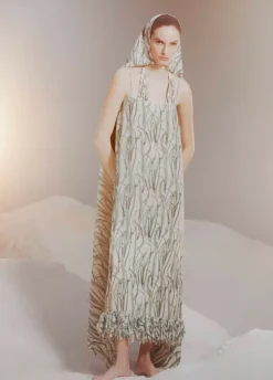 Samambaia Fringes Midi Dress