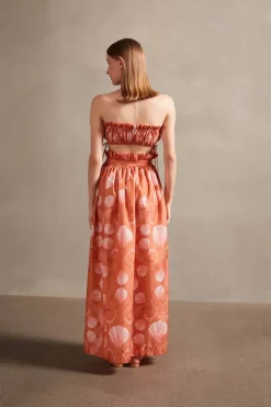 Seashell Long Skirt