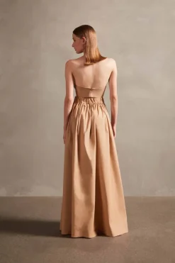 Seashell Solid Long Skirt