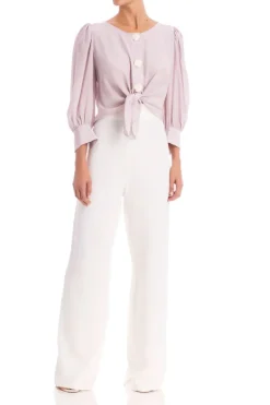 Soleil Shirt With Seashell Buttons